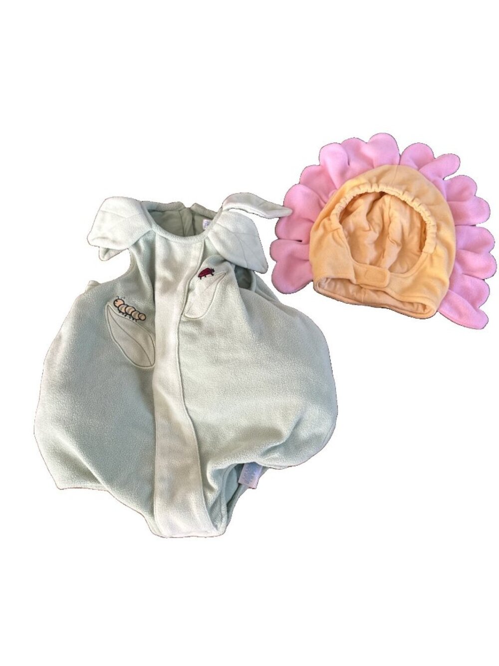 Childrens Place Flower Costume  18-24 Mo Padded Tummy 2 Piece Jacket Hat